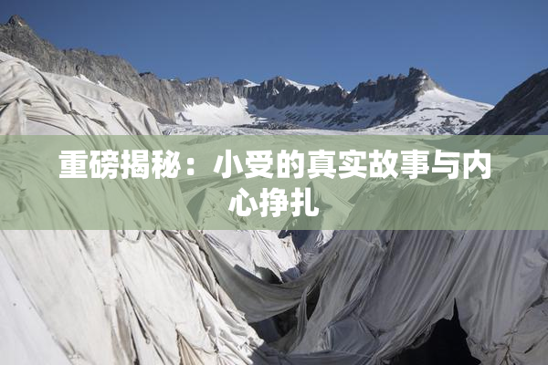 重磅揭秘：小受的真实故事与内心挣扎