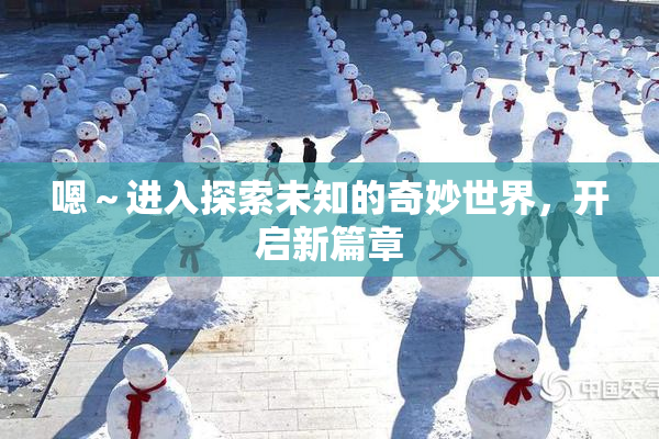 嗯～进入探索未知的奇妙世界，开启新篇章