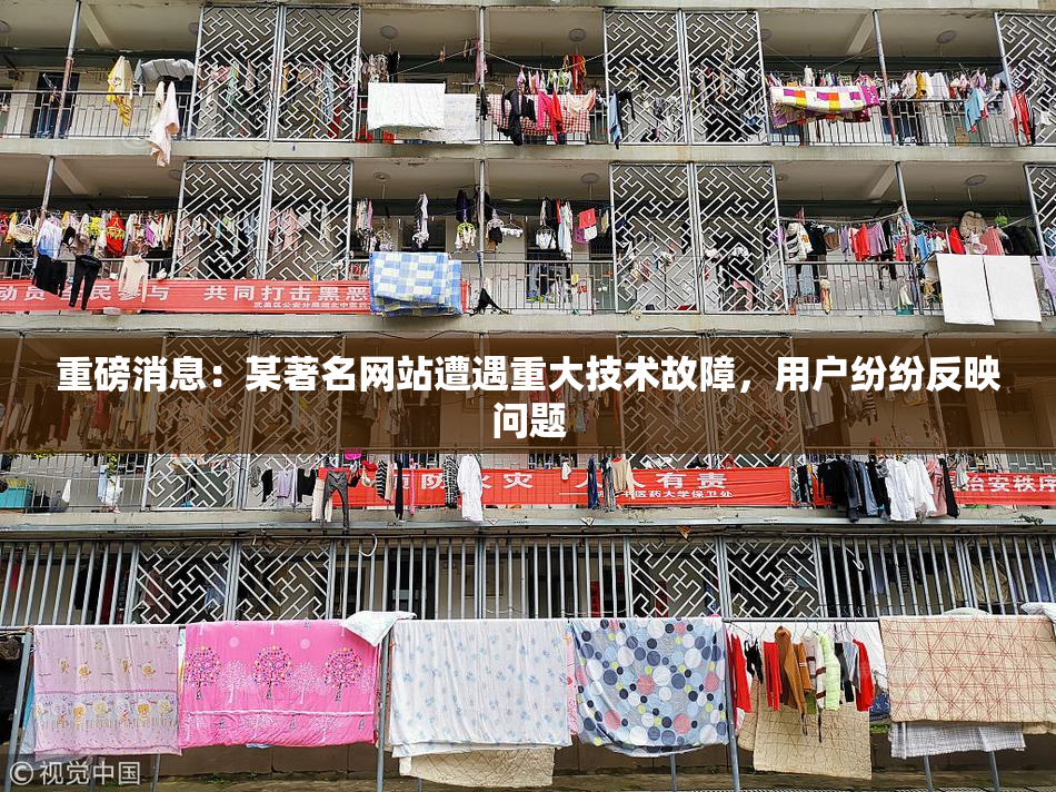 重磅消息：某著名网站遭遇重大技术故障，用户纷纷反映问题